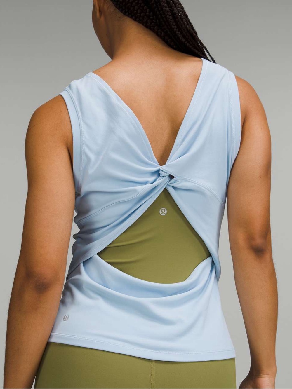 Lululemon Nulu Back-twist yoga tank top Pilates gym activewear training sports 4
